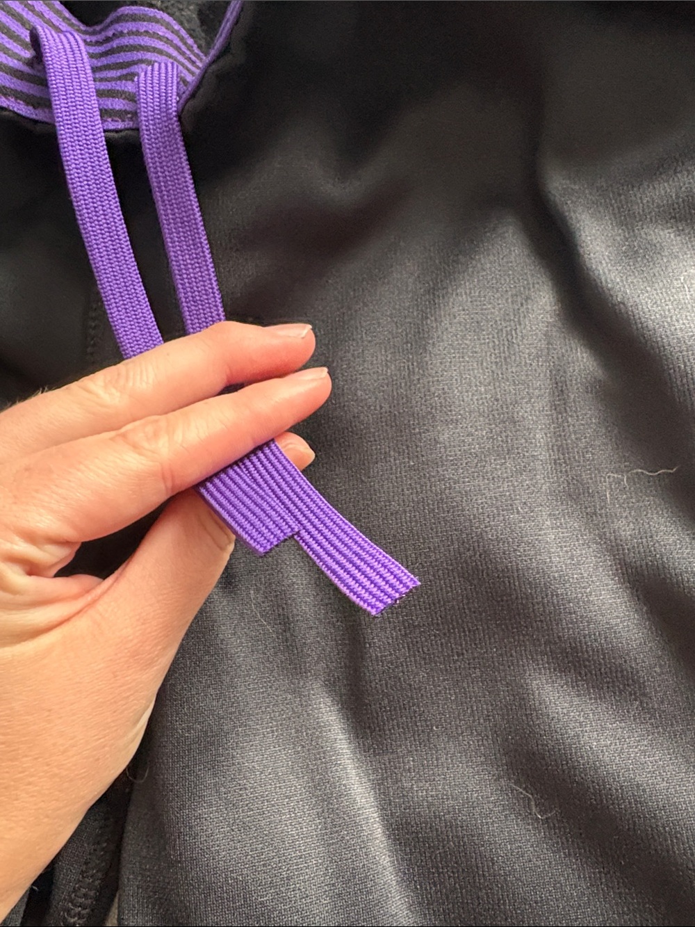Nike Sweatpants with Swoosh Black and Purple, Grey and Black Color (price for 1) - Picture 7 of 14